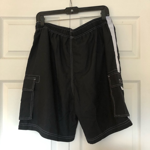 NWT Men’s Black Swim Trunks - Picture 2 of 6